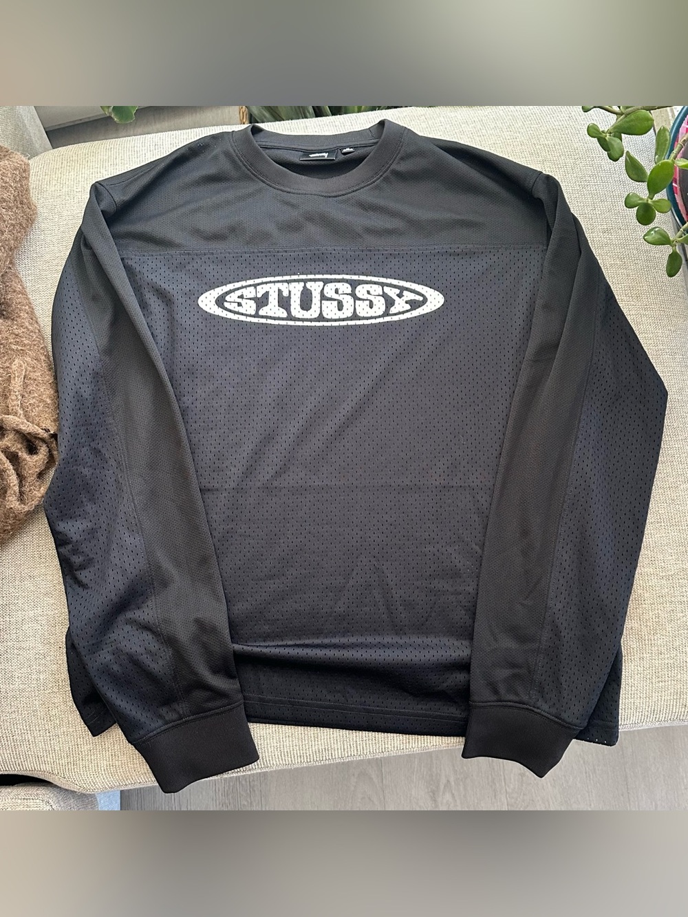 Stussy mesh longsleeve jersey